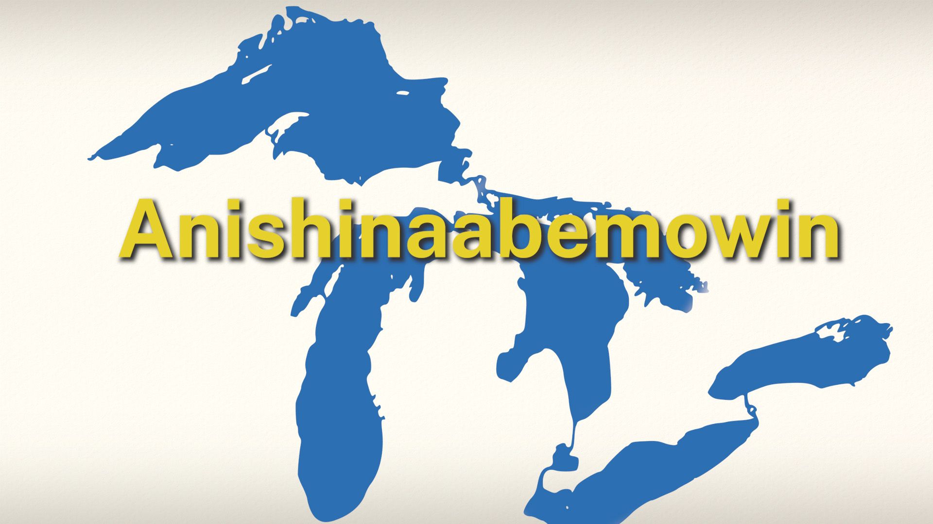 bbssbet - The video thumbnail image shows a graphic of the Great Lakes with the text Anishinaabemowin.